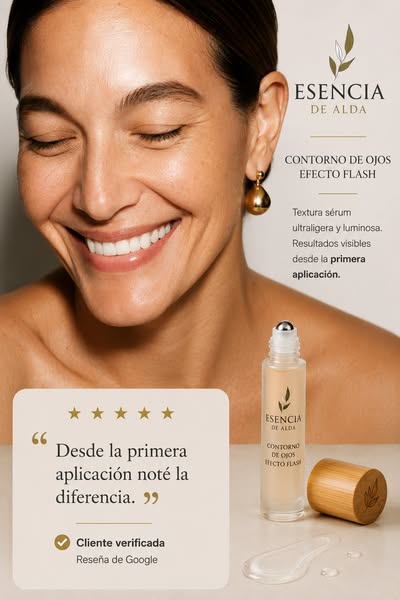 Contorno Ojos Efecto Flash | Bolsas y Ojeras | Esencia de Alda
