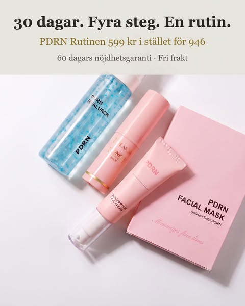 Hela PDRN-rutinen för 599 kr