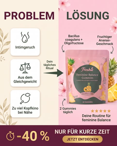 Stoppe den Intimgeruch und fühle dich wieder frei