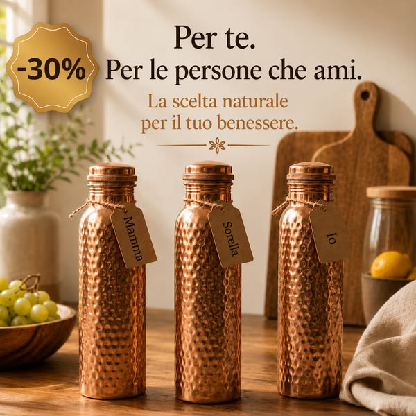 Per te. Per le persone che ami. La scelta naturale per il tuo benessere.