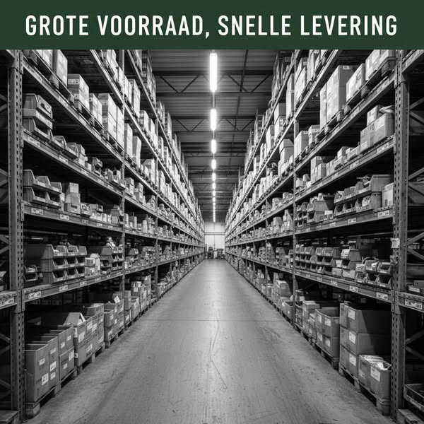 Grote voorraad, snelle levering