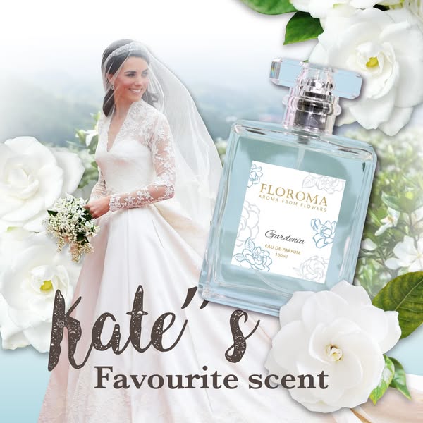 【NEW‼Kate's Favourite Scent Gardenia Perfume】