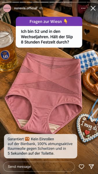 Gesucht: Frauen ab 50 für den Wiesn-Stütz-Test