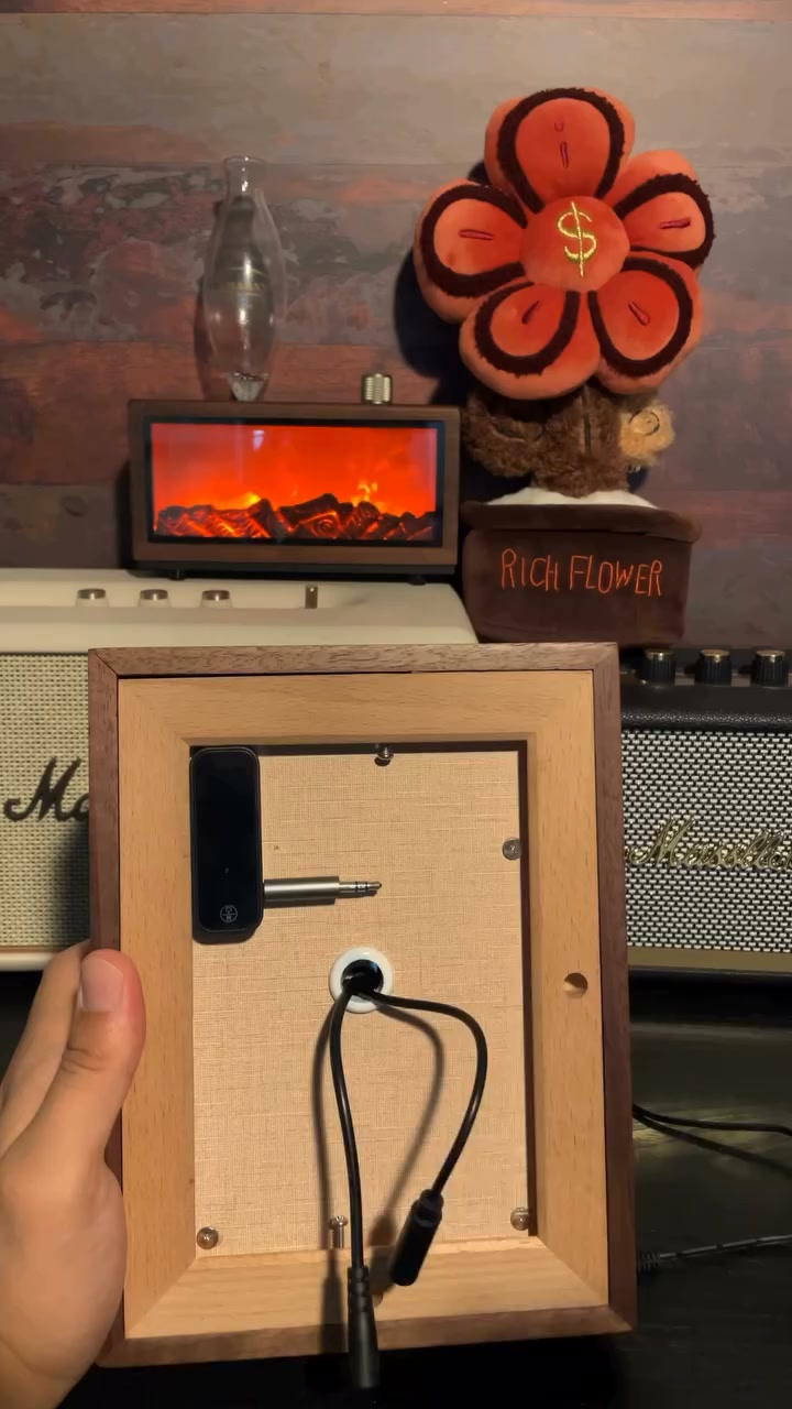 Wall art that actually plays your tapes.