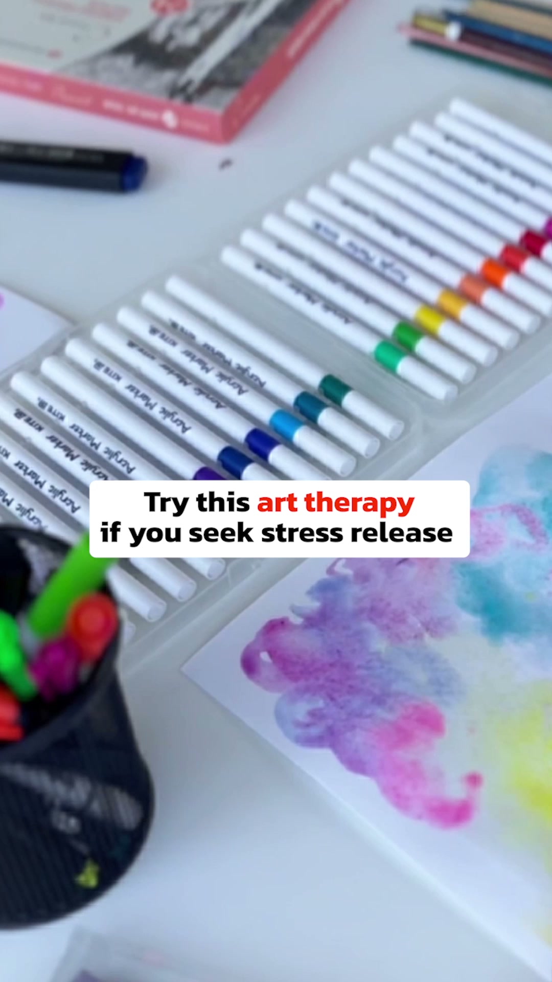 Release Stress Through Art