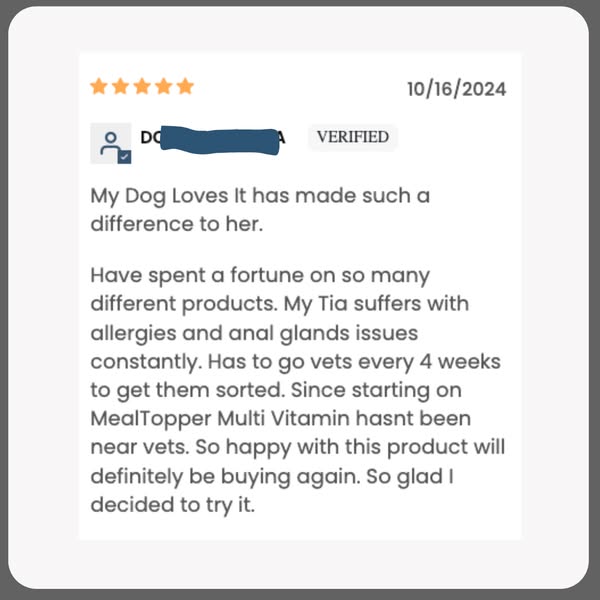 10% off your first order