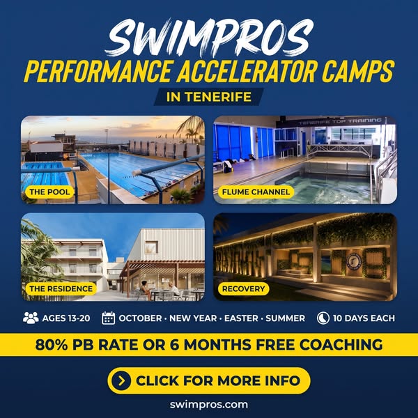 80% PB rate on swim camp. Guaranteed, or 6 months free.