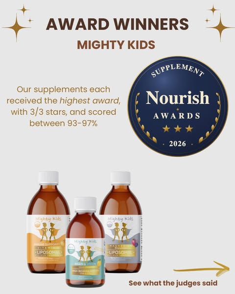 Shop Children's Liposomal Vitamins | Mighty Kids UK