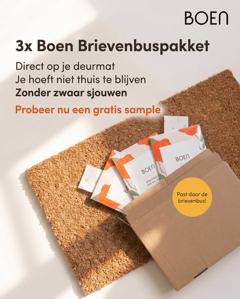 Vraag jouw gratis sample aan!
