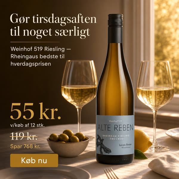 Skarpeste pris på et af de bedste Riesling bud