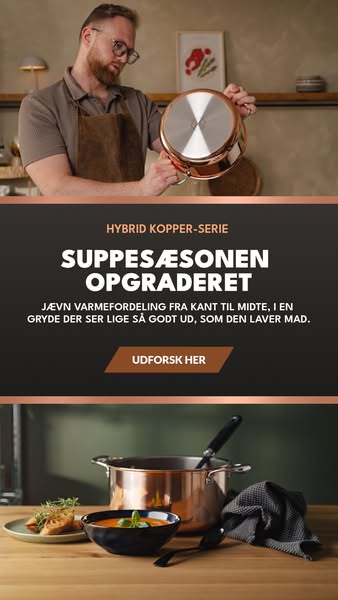 Den ultimative non-stick kobberpande