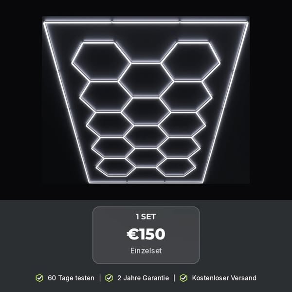 1 Set – 50 % Rabatt, 150 €