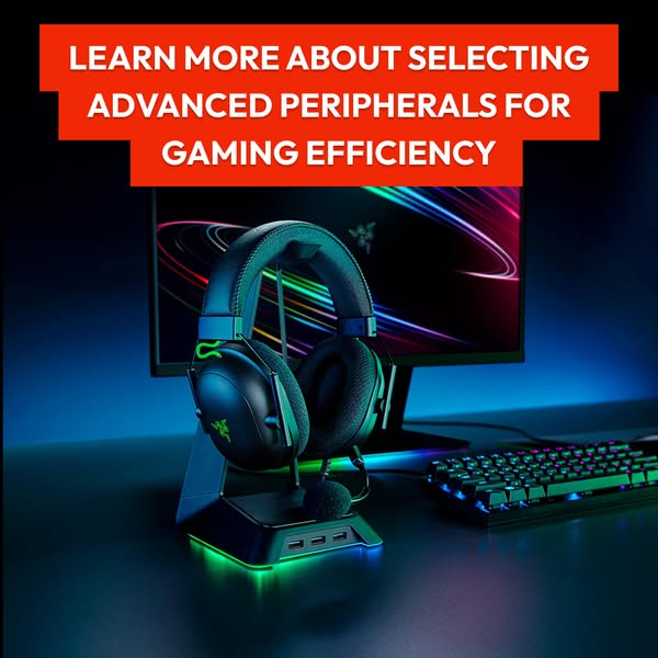Learn more about selecting advanced peripherals for gaming efficiency