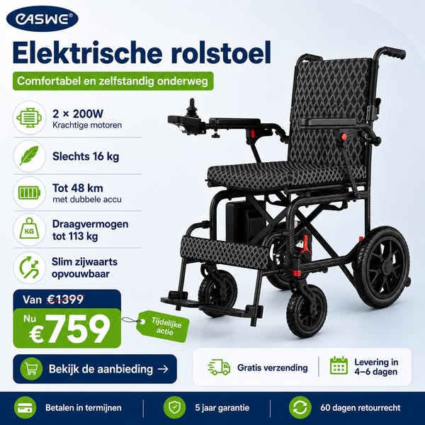 Nu €759 – Meer vrijheid met de Easwe D10