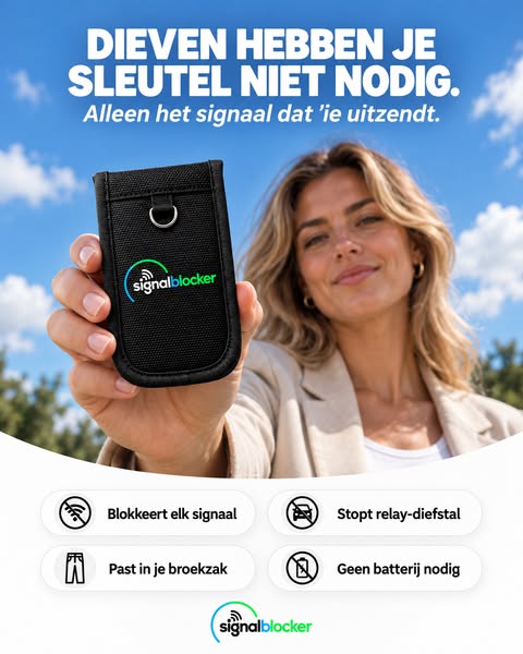 Blokkeer het signaal, stop de diefstal