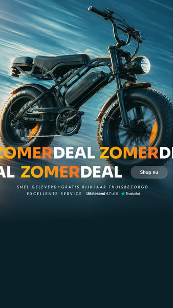 Fiets de zomer in: € 800 korting + gratis accessoires