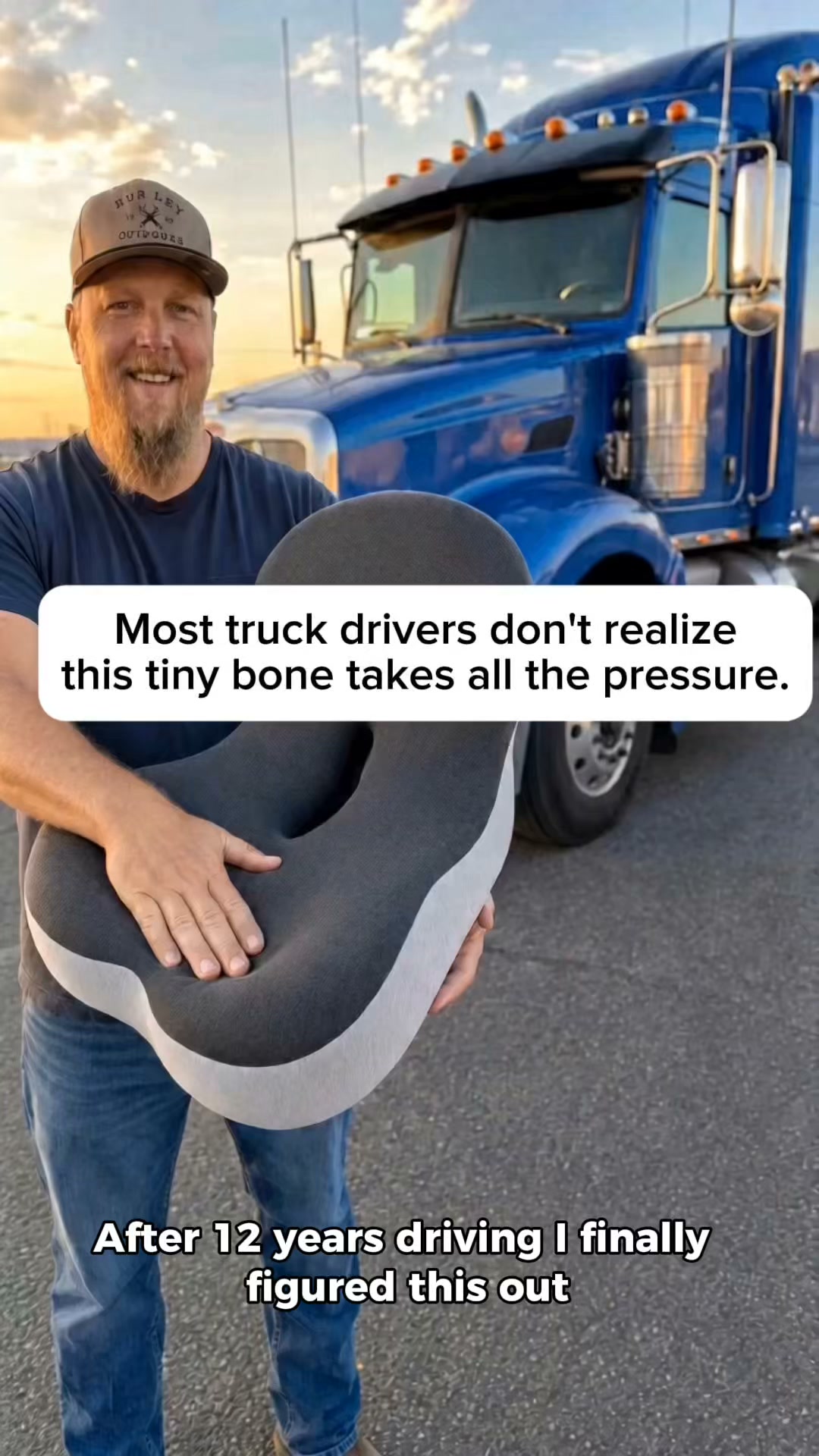 Your Truck Seat Is Crushing Your Tailbone