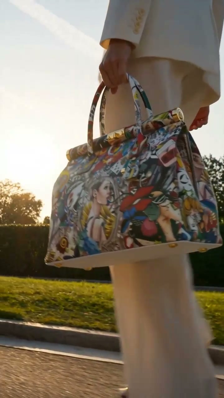 Sac en cuir Mahena "Muse" • Fait en Italie