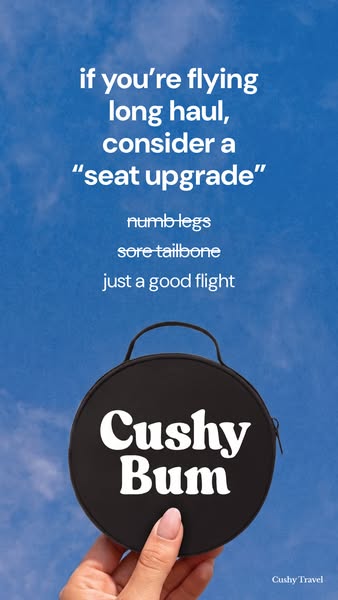 The Perfect Travel Seat Cushion