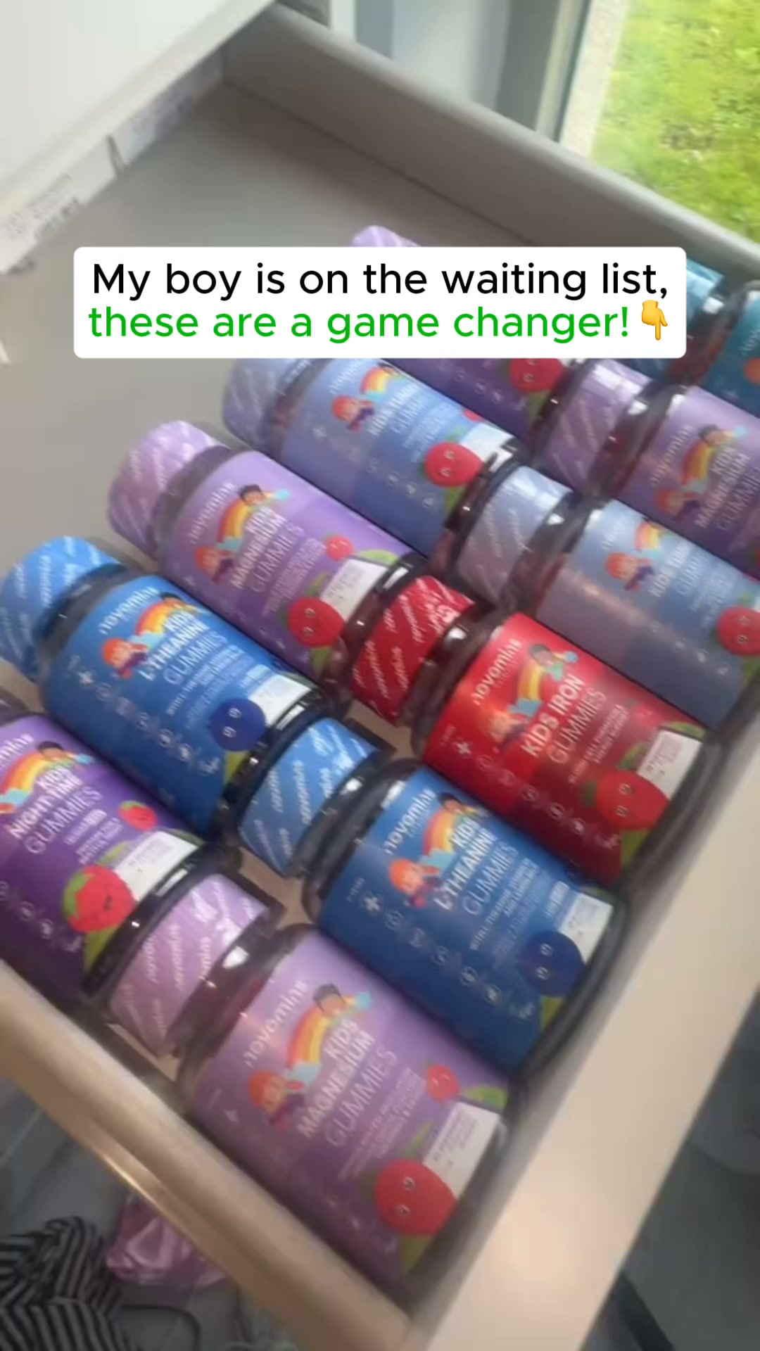 The gummy drawer every parent needs