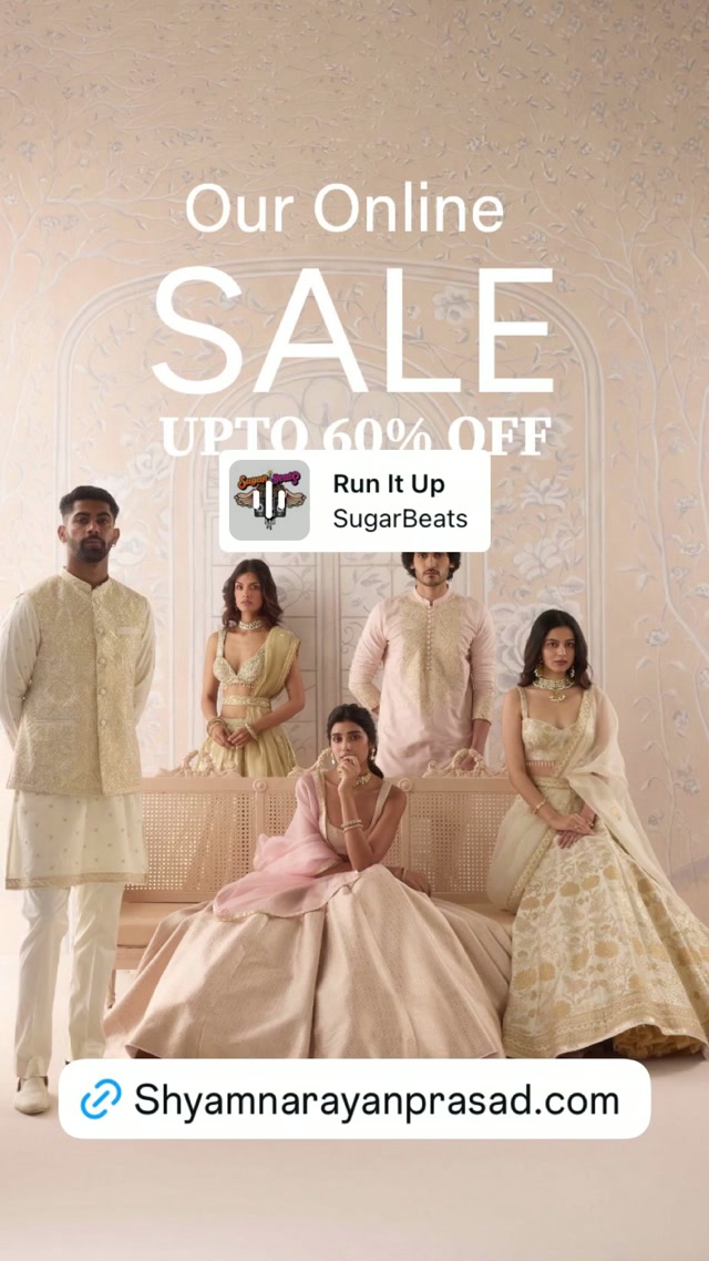 SALE IS LIVE — UP TO 60% OFF!