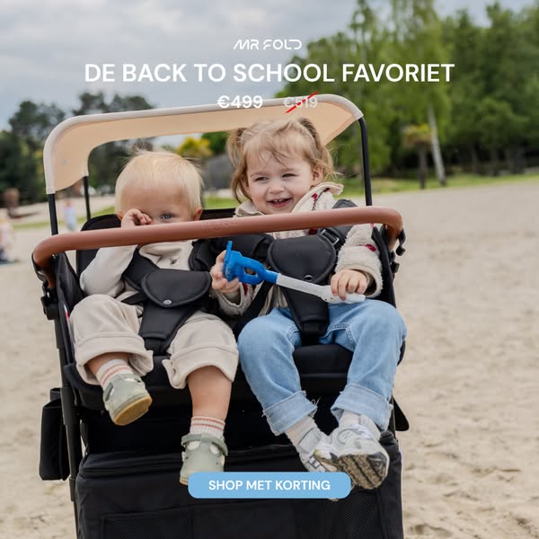 Back To School korting op de 4-zits kar