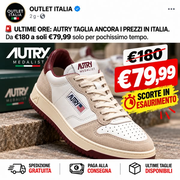 Ultime taglie a €69,90