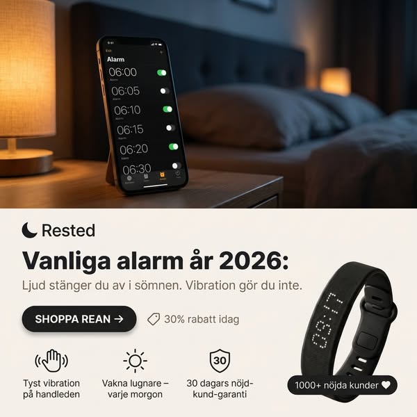 Ett larm du känner, inte hör.