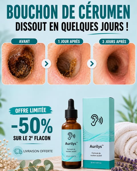 50 % sur le 2ᵉ flacon