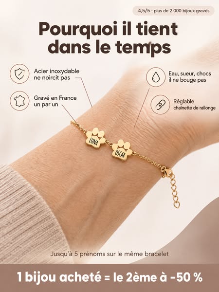 Porte-le avec toi. Partout. Pour toujours.
