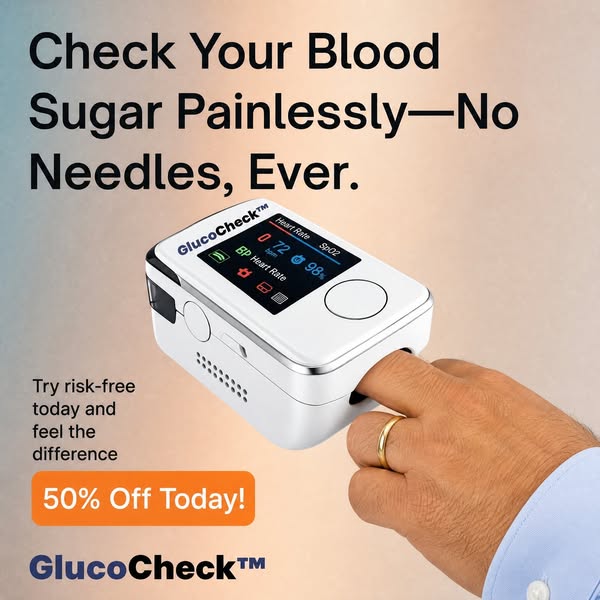 5-second reading. No needles. Ever.