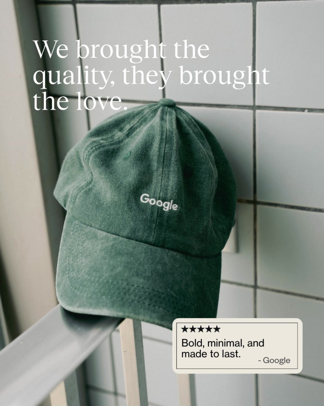 Premium & qualitative merch