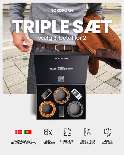 Design dit sæt og spar 33%