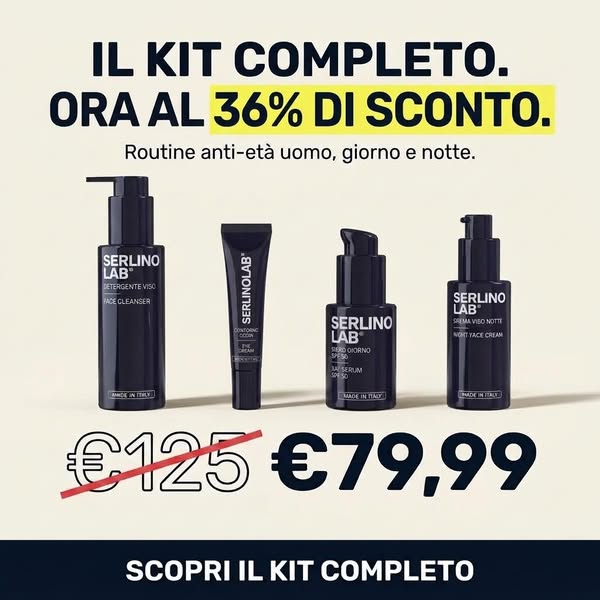 79,99€ invece di 125€
