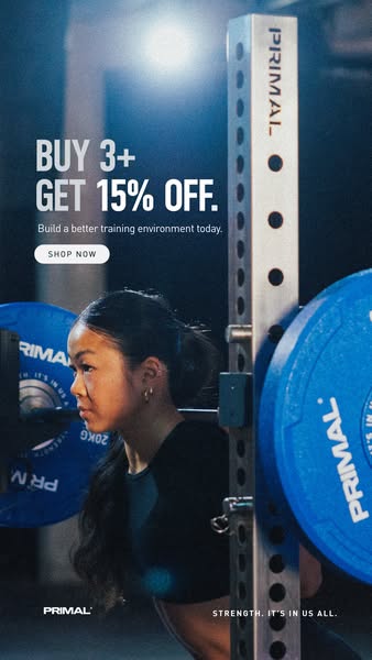 Upgrade Your Gym | Save 15%.