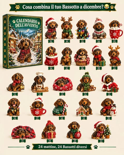 24 mattine, 24 Bassotti