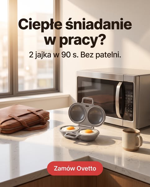 Jajka w koszulce w 90 sekund