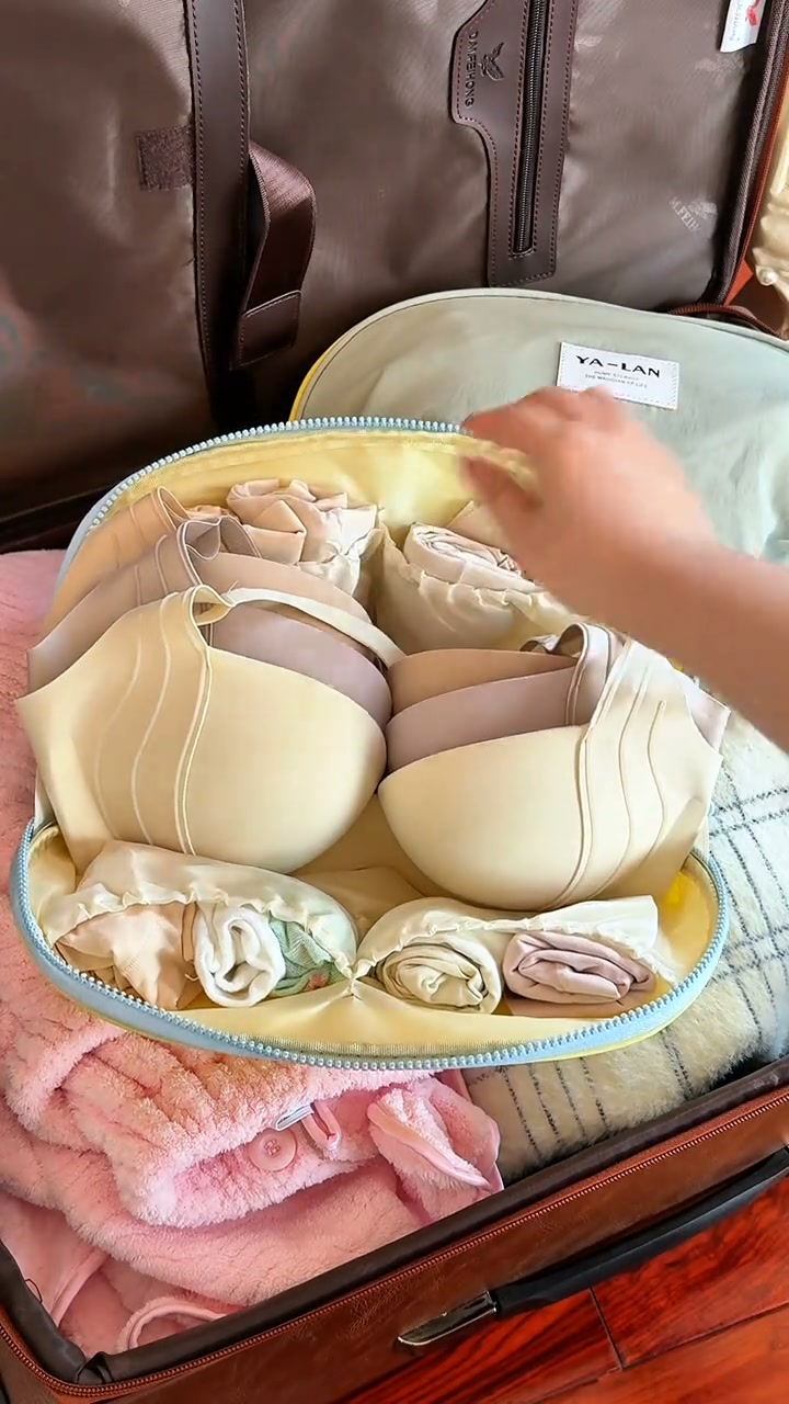 3-in-1 Travel Underwear Storage Bag