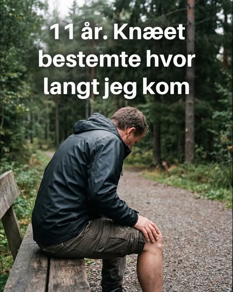 I elleve år bestemte knæet, hvor langt jeg kom