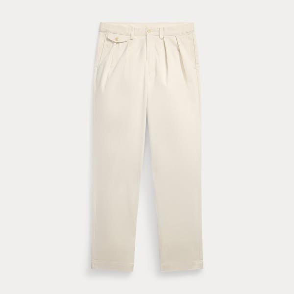 Whitman Relaxed Fit Pleated Trousers - Mens - Polo Ralph Lauren