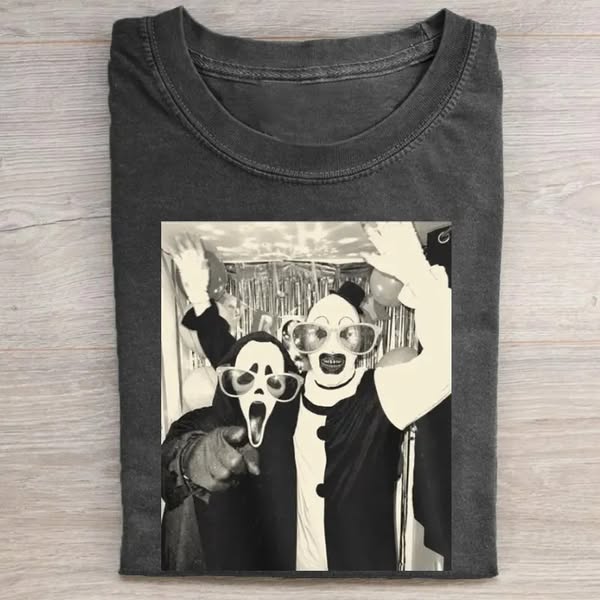 Slasher Photobooth Vintage Horror Tee