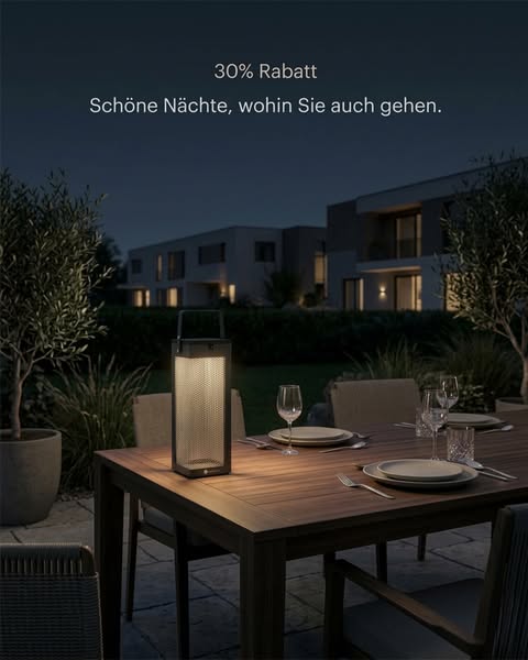 Entwickelt für unvergessliche Abende im Freien
