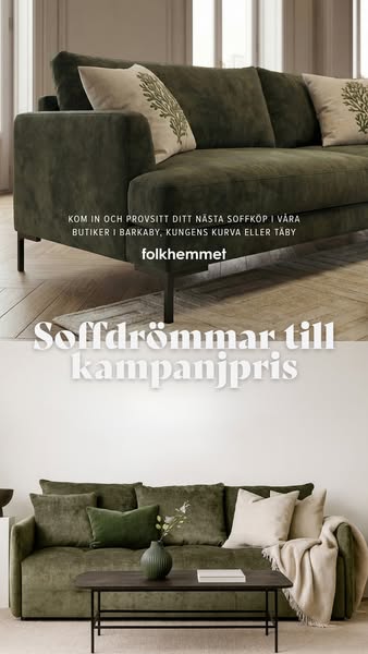 Soffor att älska länge - till lägre pris just nu
