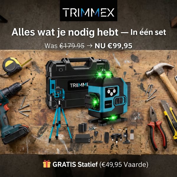 Tijdelijk inclusief gratis statief