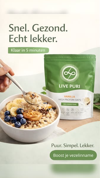 Vanille High Protein Oats