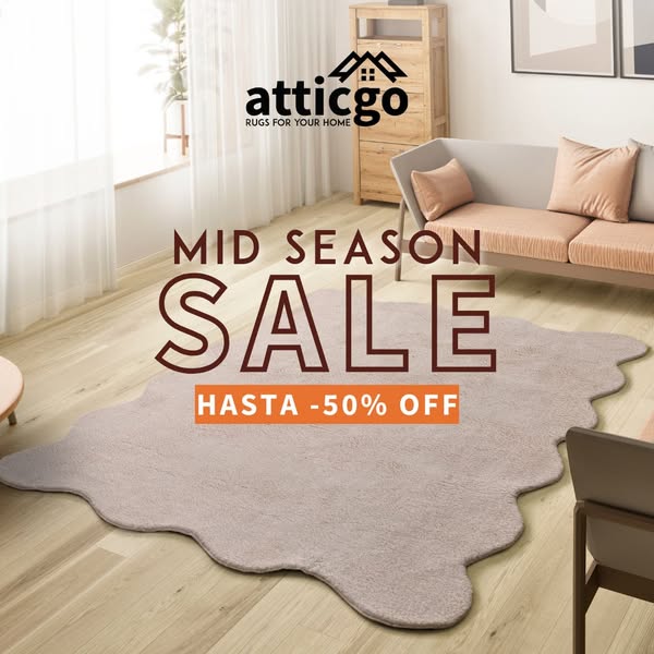 Hasta -50% en alfombras