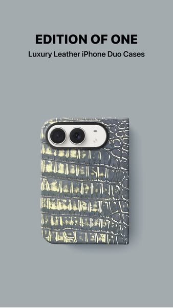 NEW IN: Luxury Leather iPhone 18 Cases
