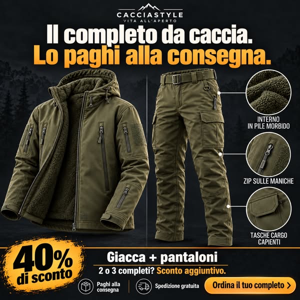 Giacca + pantaloni in un unico set
