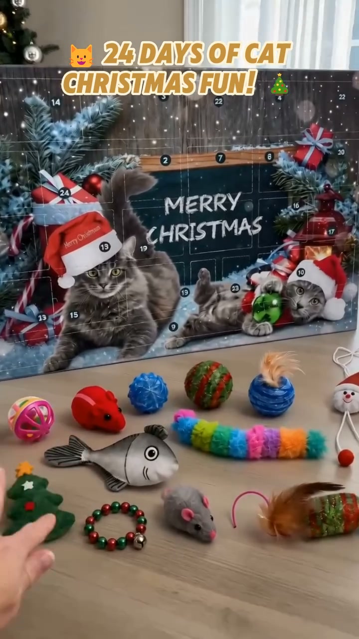 Santa Didn’t Forget the Cat