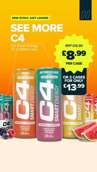 24 C4 Smart Energy Cans for £13.99!